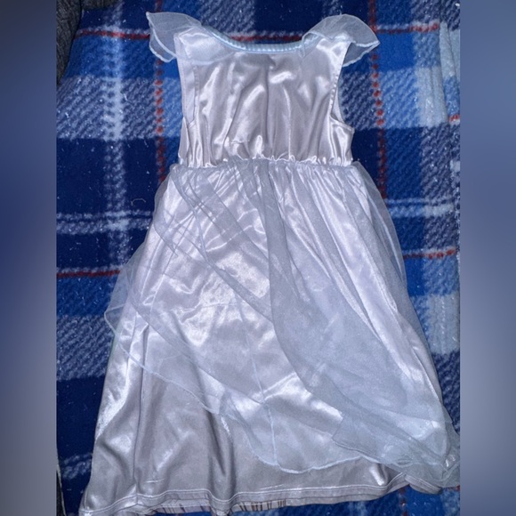 🐬2/$15- Disney Frozen Nightgown - White and Blue - Picture 2 of 3